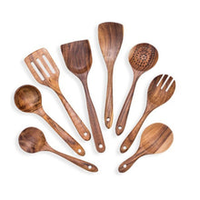 Load image into Gallery viewer, Natural wood tableware