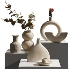 Load image into Gallery viewer, Home ceramic vase for Flowers
