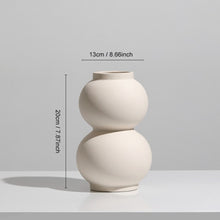 Load image into Gallery viewer, Home ceramic vase for Flowers
