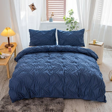 Load image into Gallery viewer, Modern Bedding Set with single solid color
