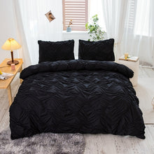 Load image into Gallery viewer, Modern Bedding Set with single solid color
