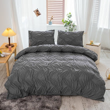 Load image into Gallery viewer, Modern Bedding Set with single solid color

