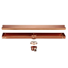 Load image into Gallery viewer, Modern rectangular Bathroom Drain
